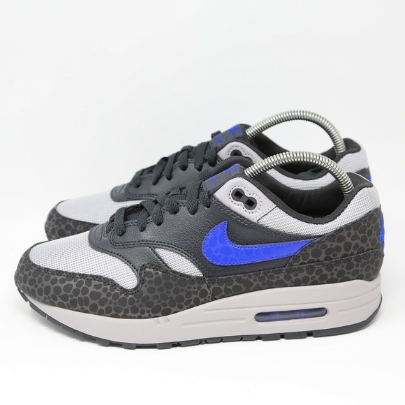 Nike Air Max 1 SE Reflective 3M Safari Blue Black - Picture 4 of 7